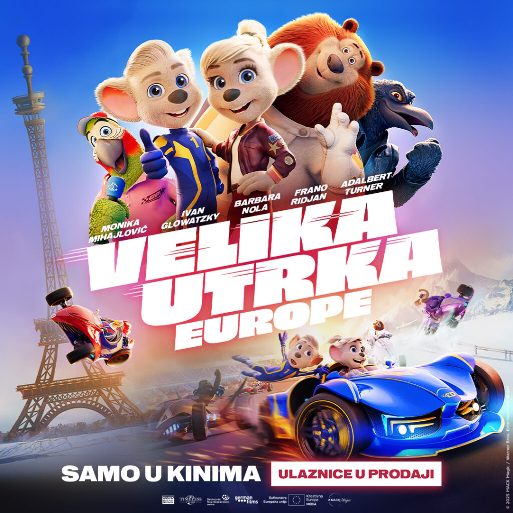 Plakat za animirani film Grand Prix of Europe