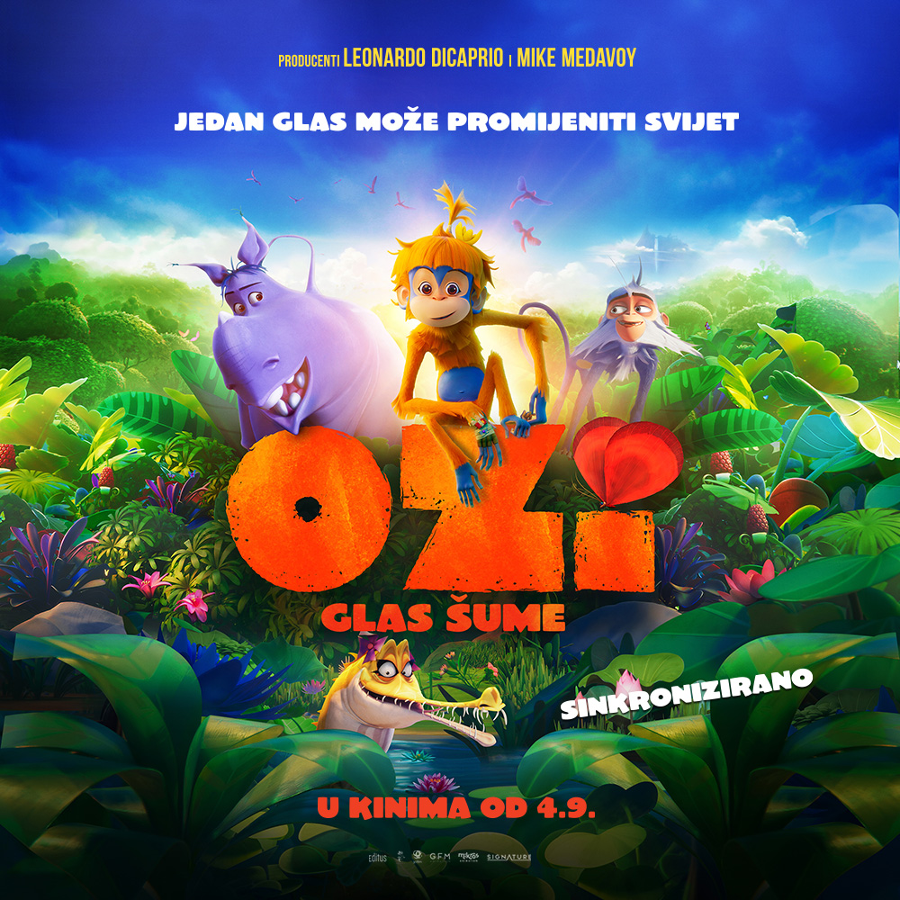 Plakat za animirani film Ozi: glas šume