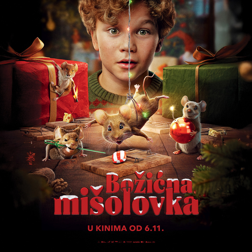 Plakat za crtić Božićna mišolovka