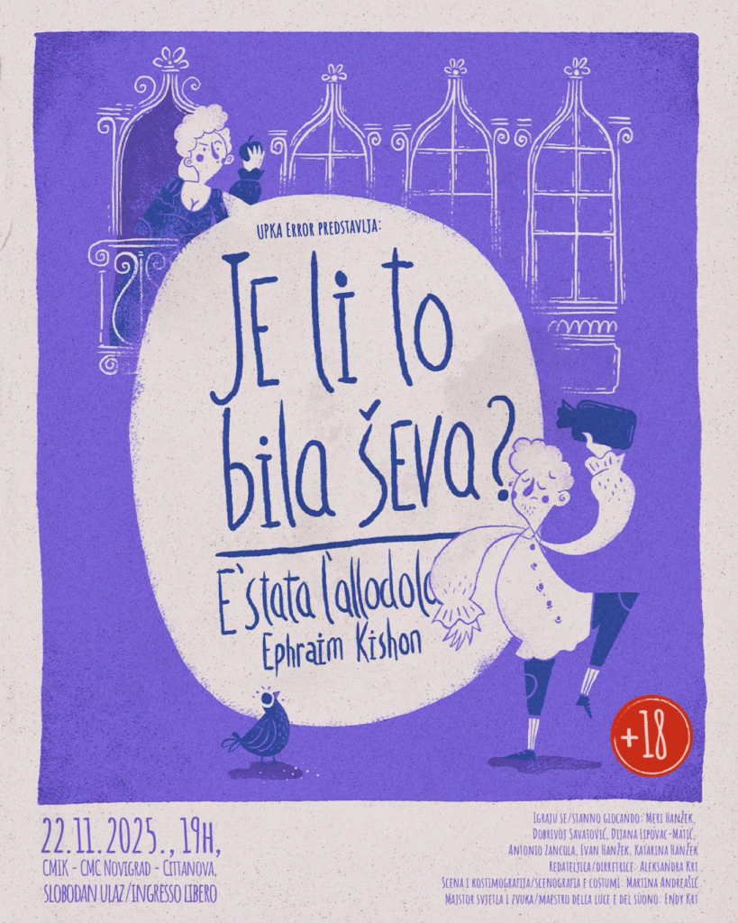 UPKA Error_predstava 22.11.2025_Plakat