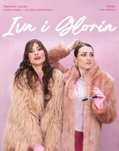 Plakat za predstavu Iva i Gloria 11.4.2025.
