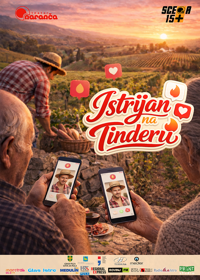 Istrijan na Tinderu - plakat