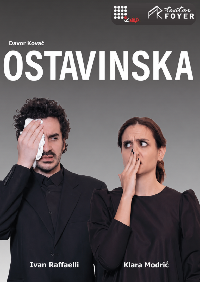 Predstava Ostavinska - plakat